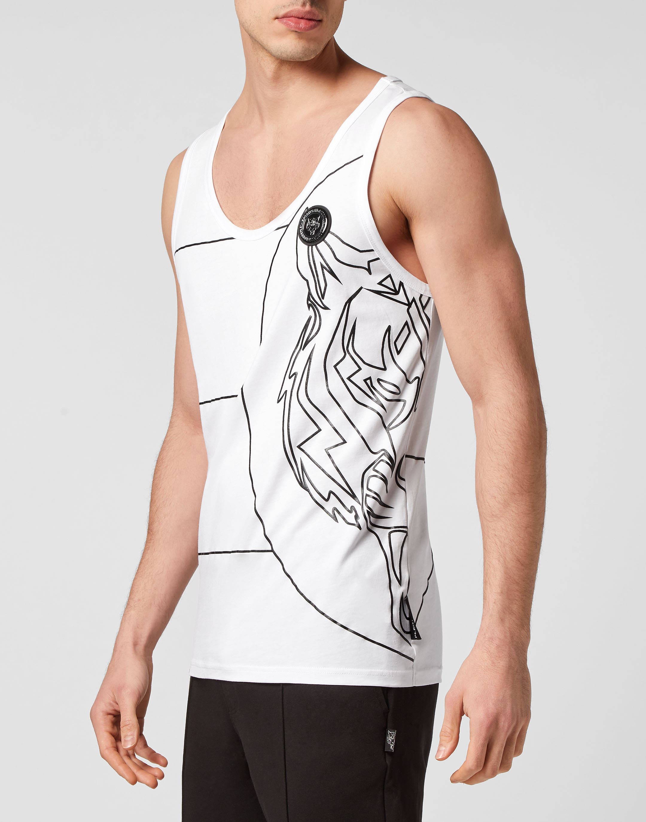 white/black