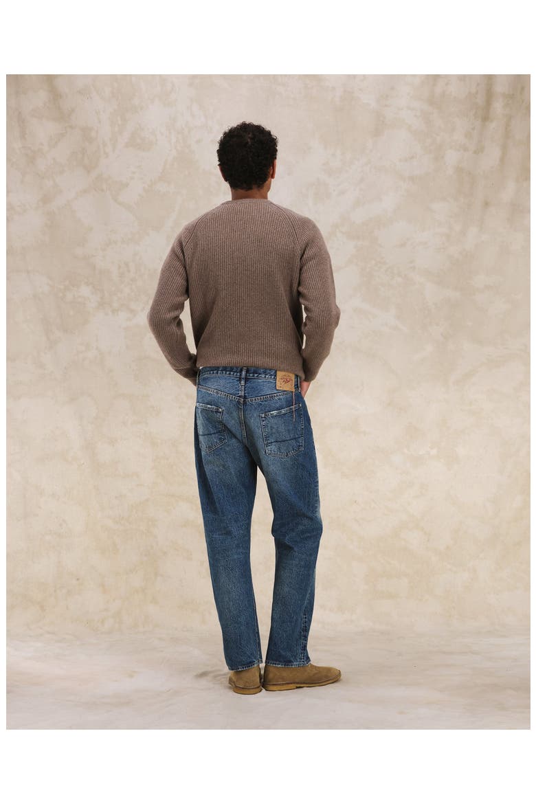 992 Johnny 5-Pocket High-Waisted Custom Wash Denim, Alternate, color, D475