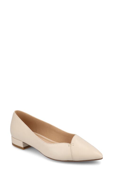 Carmin Pointed Toe Flat (Women)