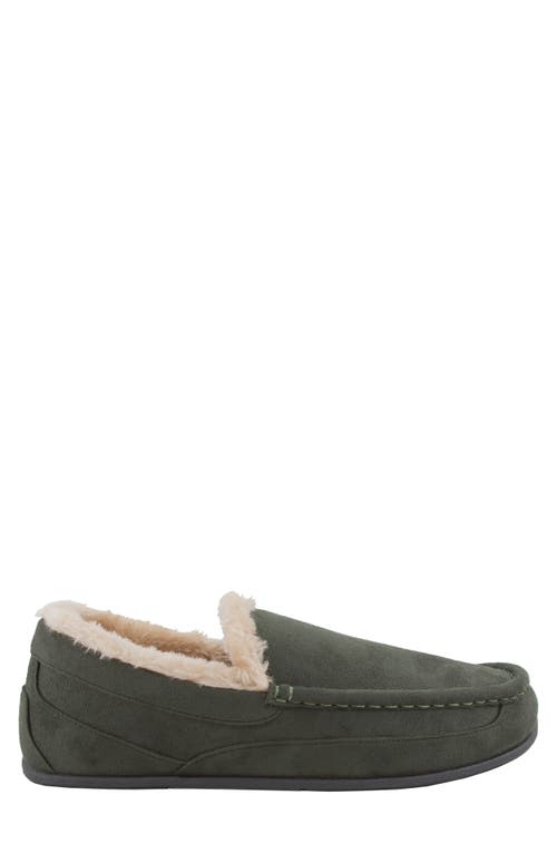 Deer Stags Spun Slipper In Green