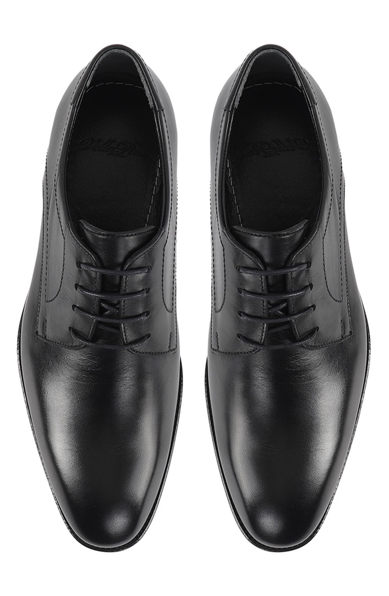 VELLAPAIS Imperiali Plain Toe Derby, Alternate, color, Black