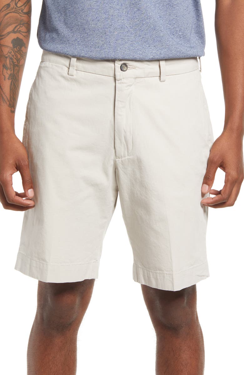 Berle Charleston Poplin Shorts, Main, color, Stone