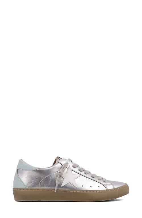 Shushop Paula Low Top Sneaker In Silver