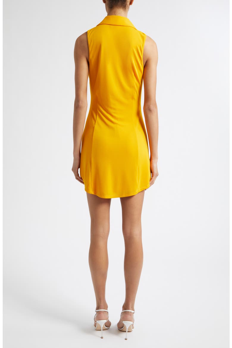 Melinda Sleeveless Minidress, Alternate, color, SAFFRON
