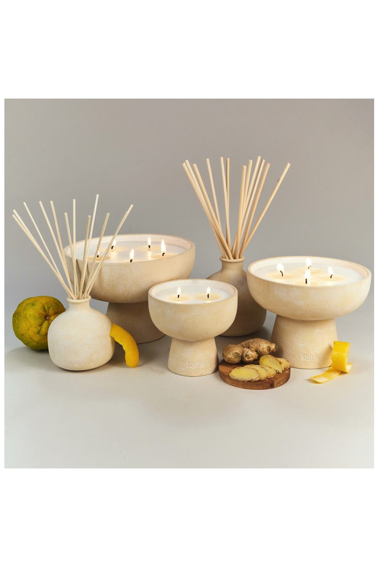 Happiness Giant Ceramic Candle, Alternate, color, NO COLOR