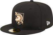 New Era Men's New Era Black Army Black Knights 59FIFTY Fitted Hat