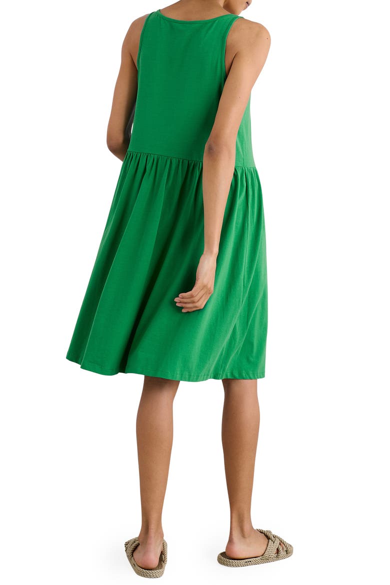 Sun Splendor Stretch Organic Cotton Dress, Alternate, color, ISLAND