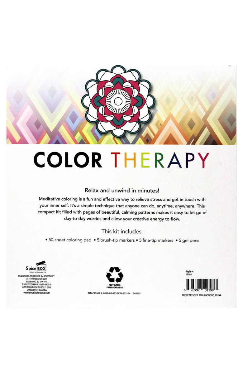 Sketch Plus Color Therapy Kit, Alternate, color,