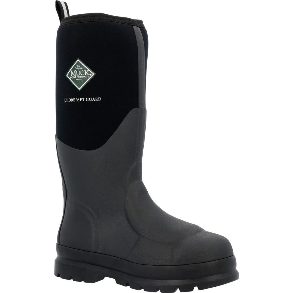 Muck Chore Classic Metatarsal Steel Toe Boot In Black