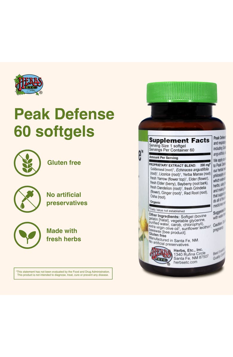 Trace Minerals Peak Defense - 60 Ct. Softgels, Alternate, color, NO COLOR