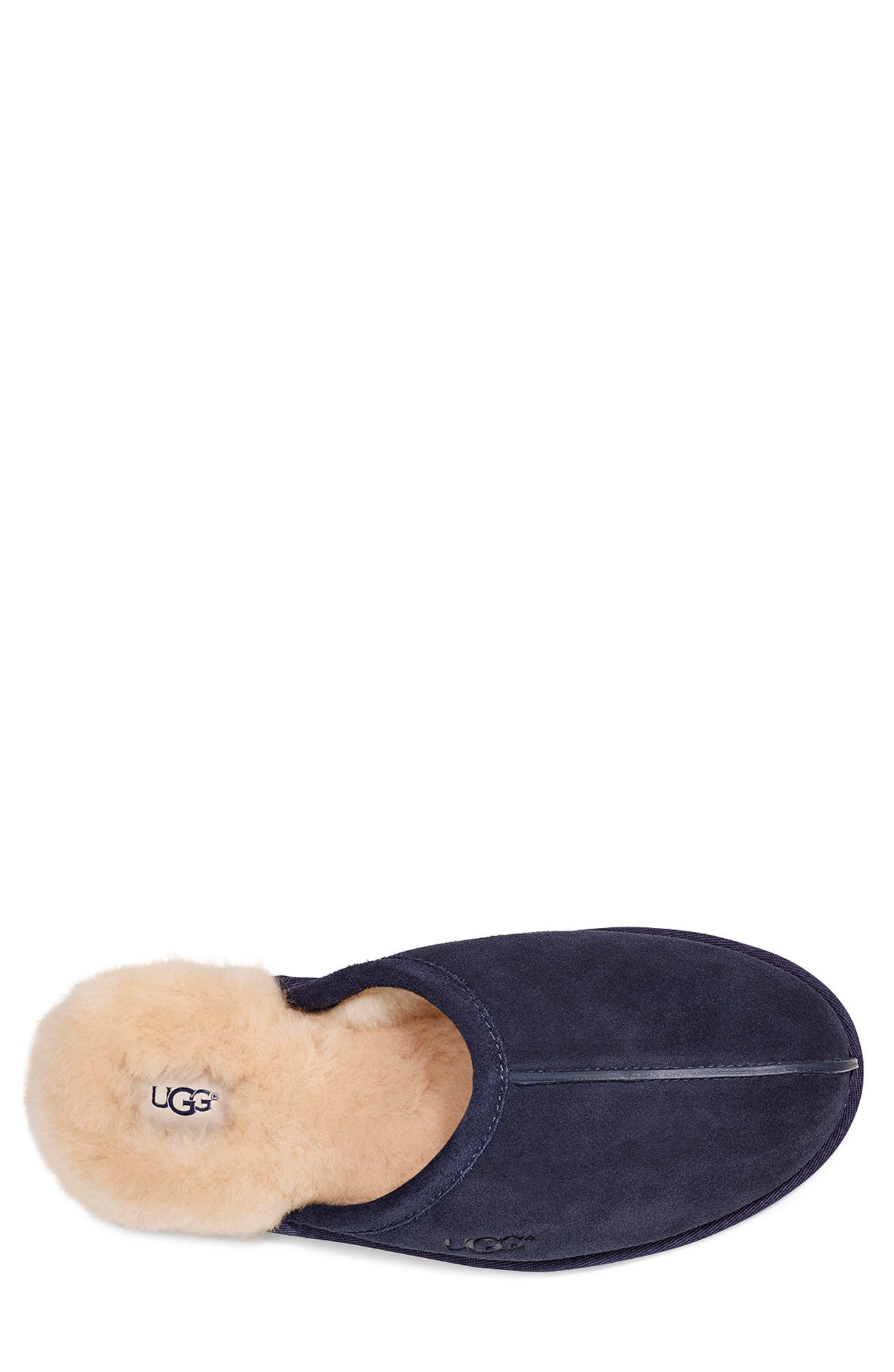 Scuff Slipper, Alternate, color, TRUE NAVY