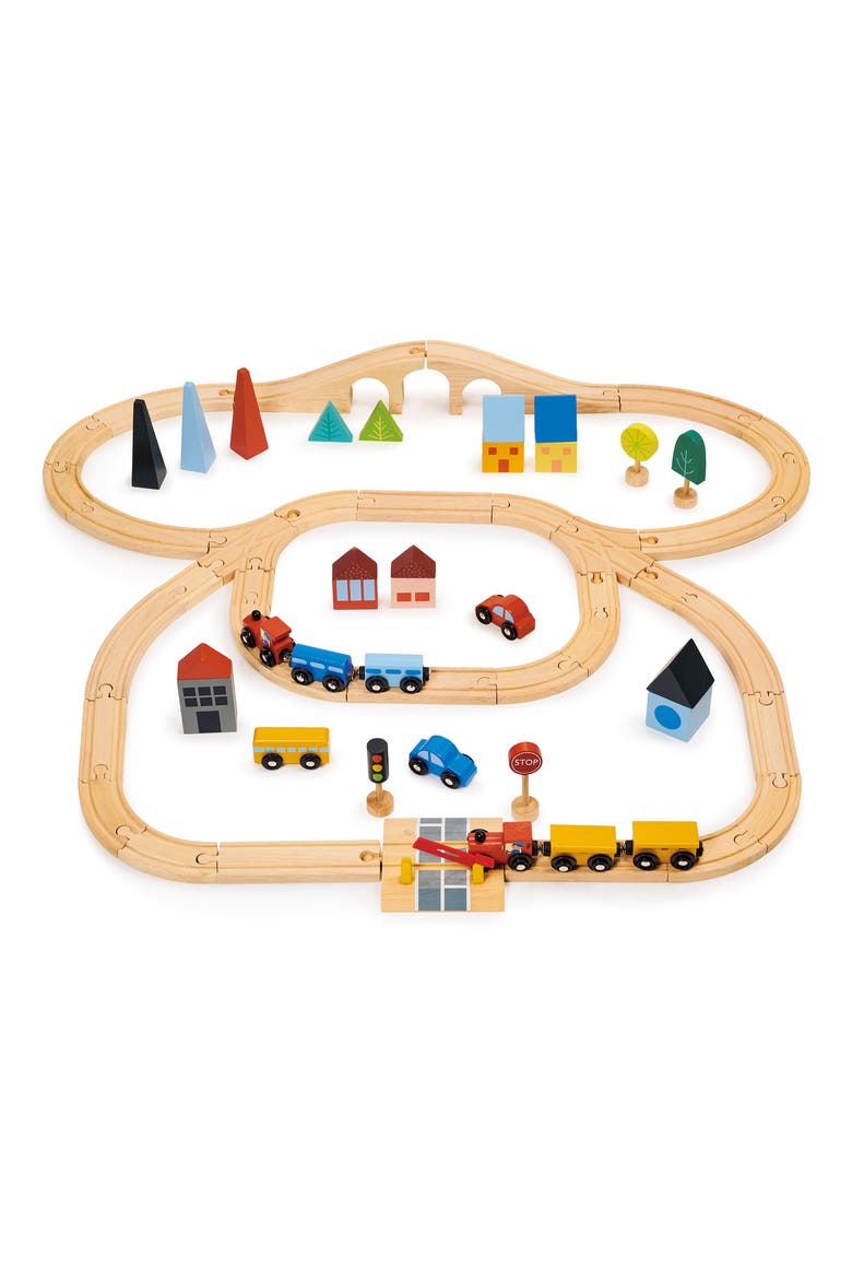 Town Train Set, Main, color, Multi-color