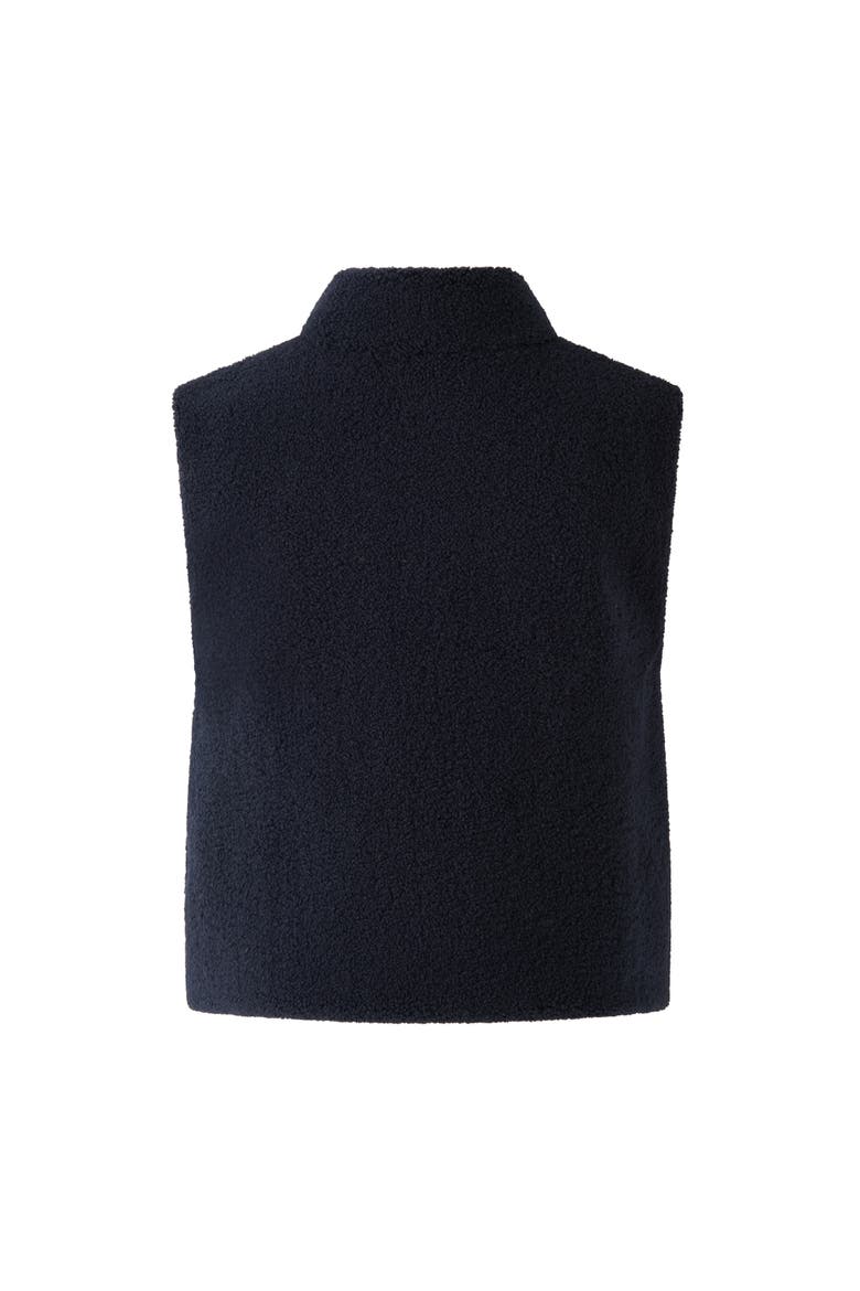 Shearling Vest, Alternate, color, Navy