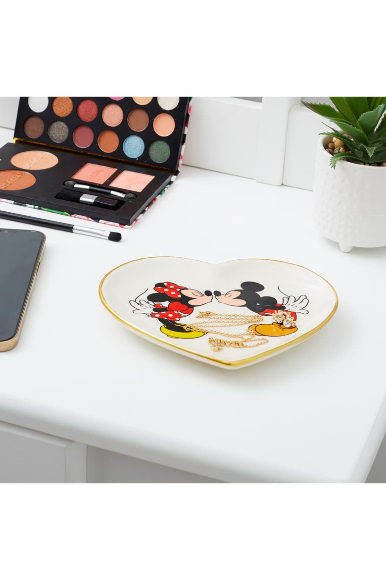 Mickey Mouse and Minnie Mouse Jewelry Tray, Alternate, color, Multicolor