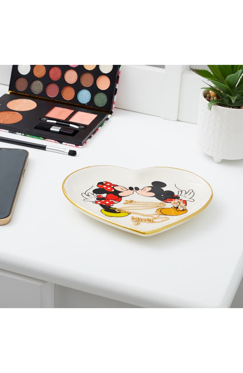 Disney Mickey Mouse and Minnie Mouse Jewelry Tray, Alternate, color, Multicolor