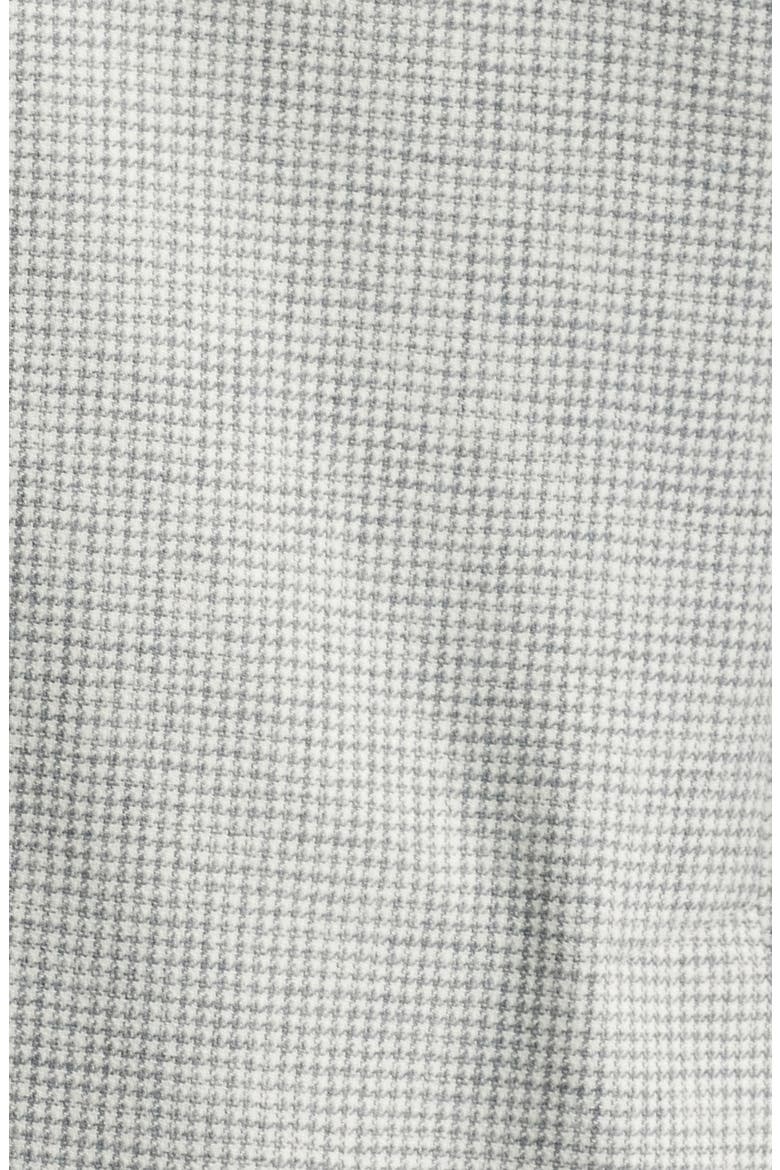 Iker Slim Fit Check Wool & Cashmere Jacket, Alternate, color, LIGHT GREY