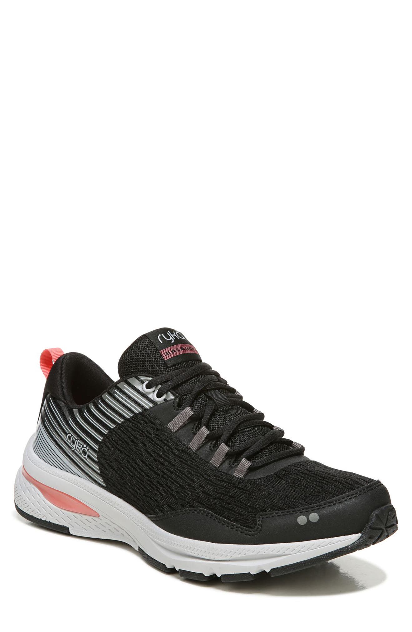 Ryka Balance Athletic Sneaker, Main, color, BLACK/ GREY