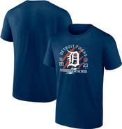 FANATICS Men's Fanatics Branded Navy Detroit Tigers X 2023 SummerSlam T-Shirt