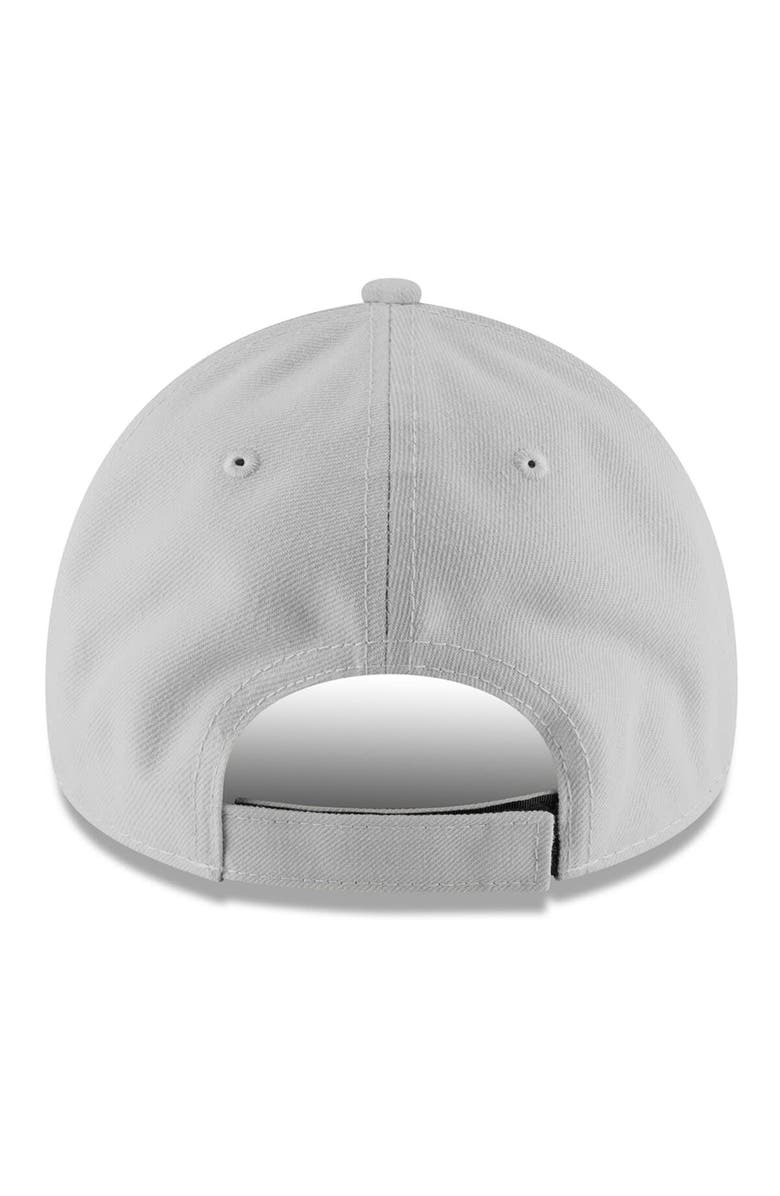 New Era Men's New Era Gray Seattle Sounders FC Wordmark 9FORTY Adjustable Hat, Alternate, color, Gray