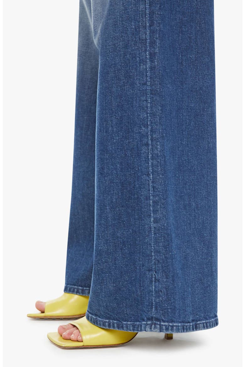 Lil Ditcher Roller Sneak Wide Leg Jeans, Alternate, color, CANNONBALL