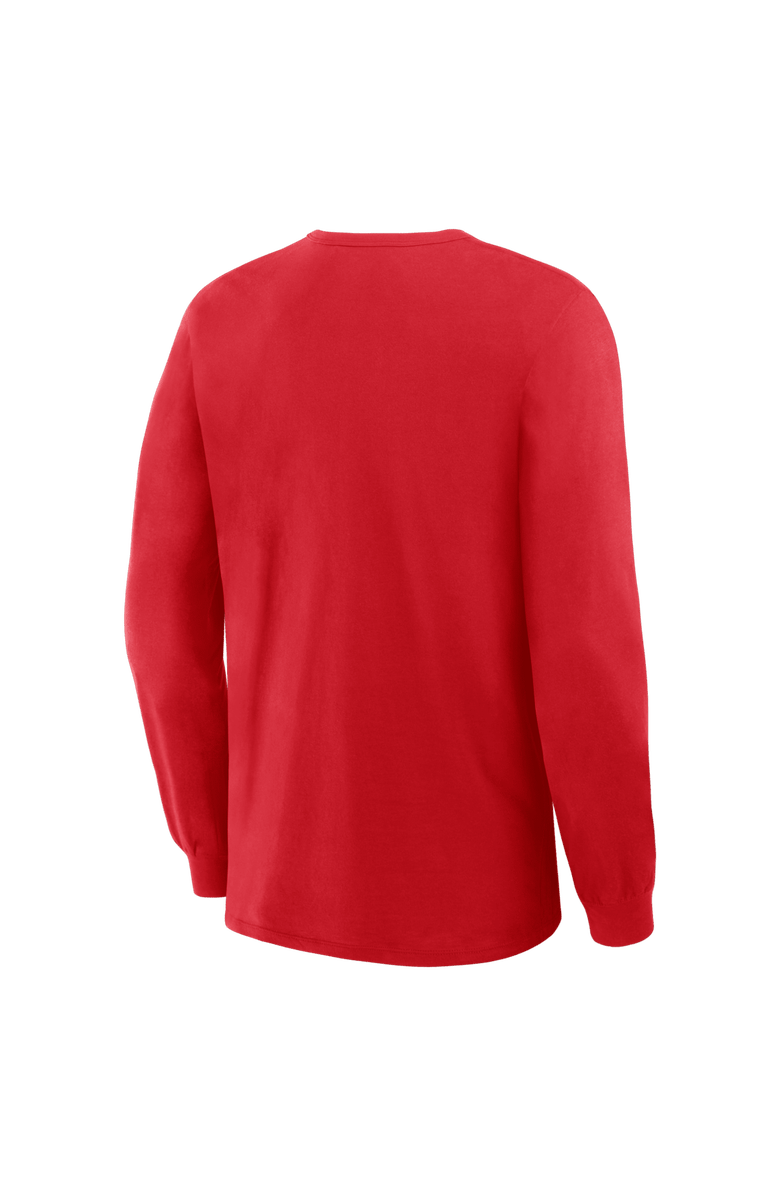 FANATICS Men's Fanatics Red Philadelphia Phillies Lock-Up Legacy Long Sleeve T-Shirt, Alternate, color, Red
