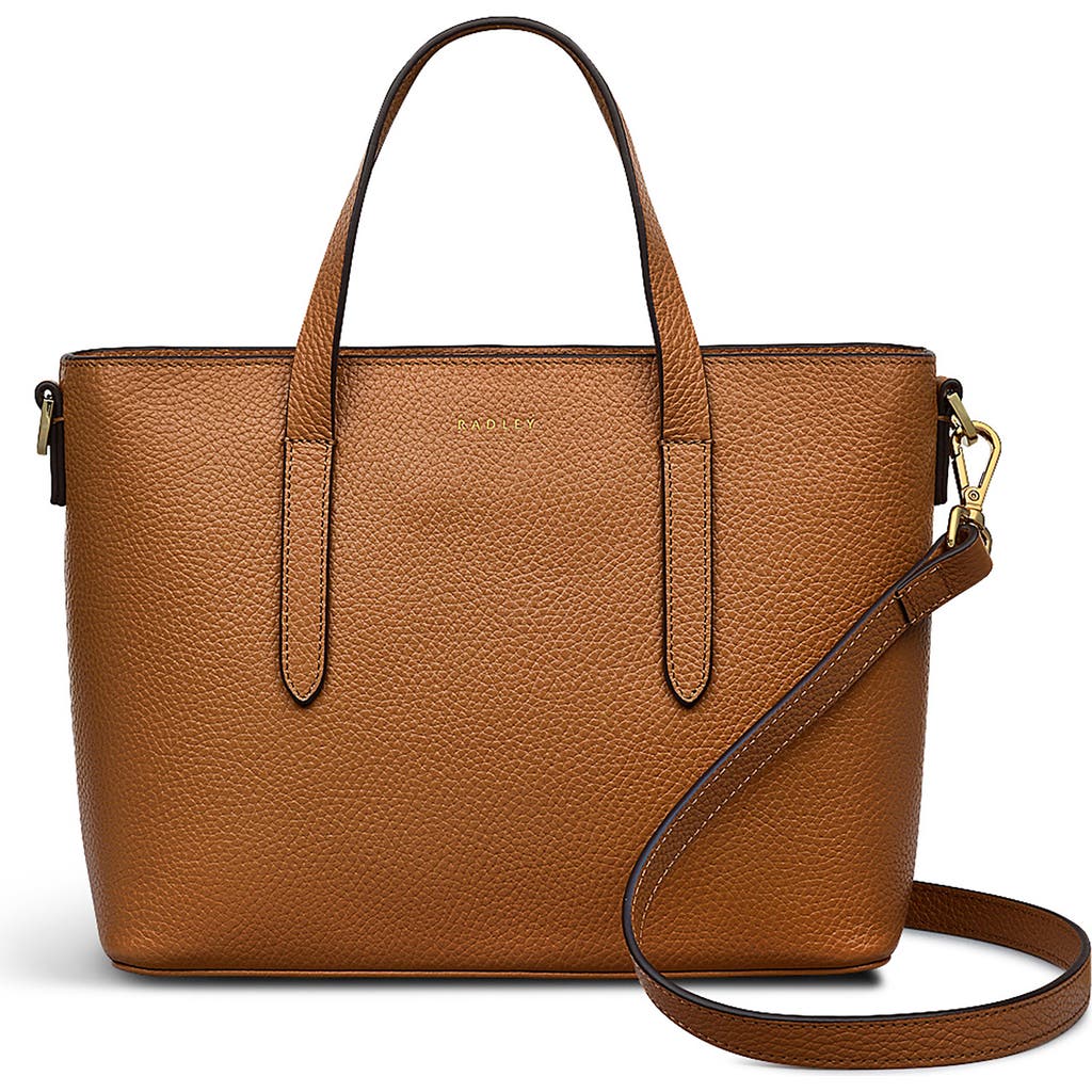Radley Silk Street Small Open Top Satchel Bag In Brown