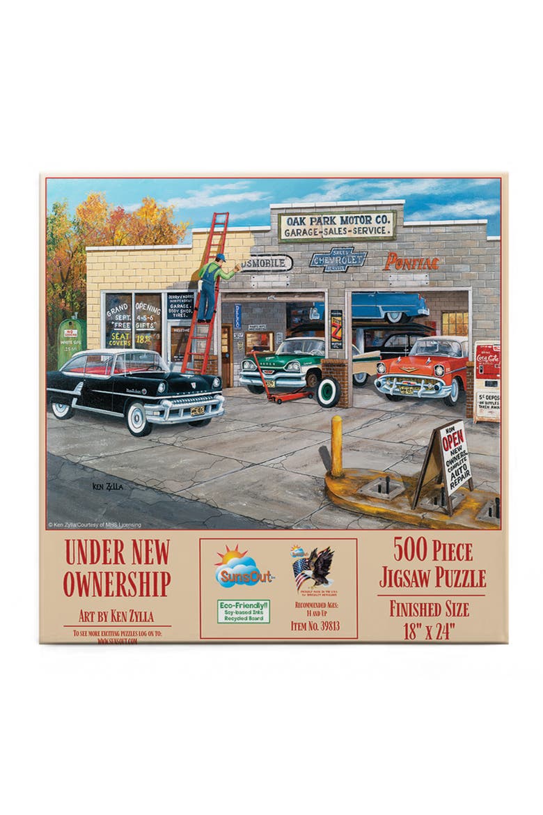 Under New Ownership 500 piece Jigsaw Puzzle for Adults, Alternate, color, Multicolor