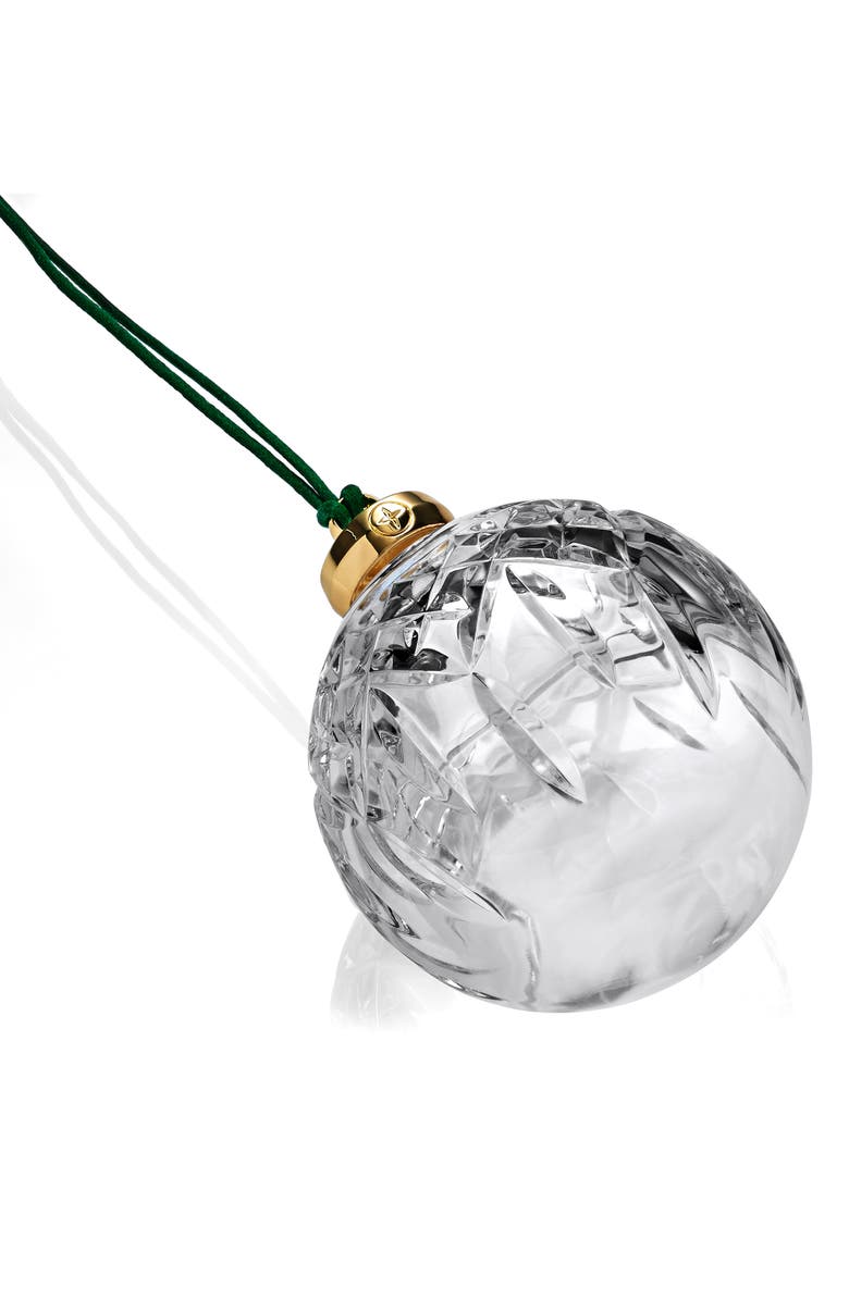 Waterford Lismore Bauble Crystal Ornament, Alternate, color,