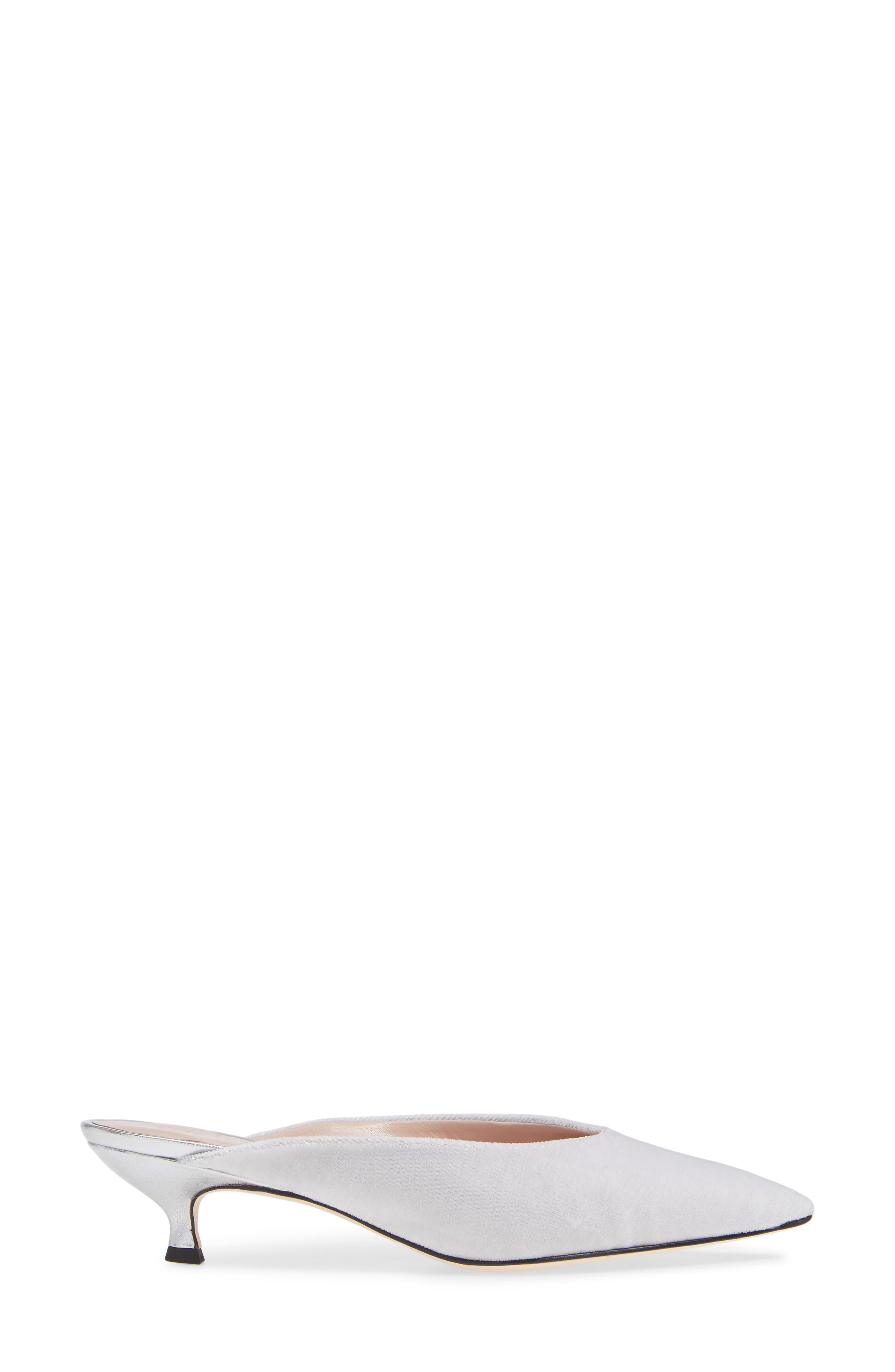 donya mule, Alternate, color, SILVER