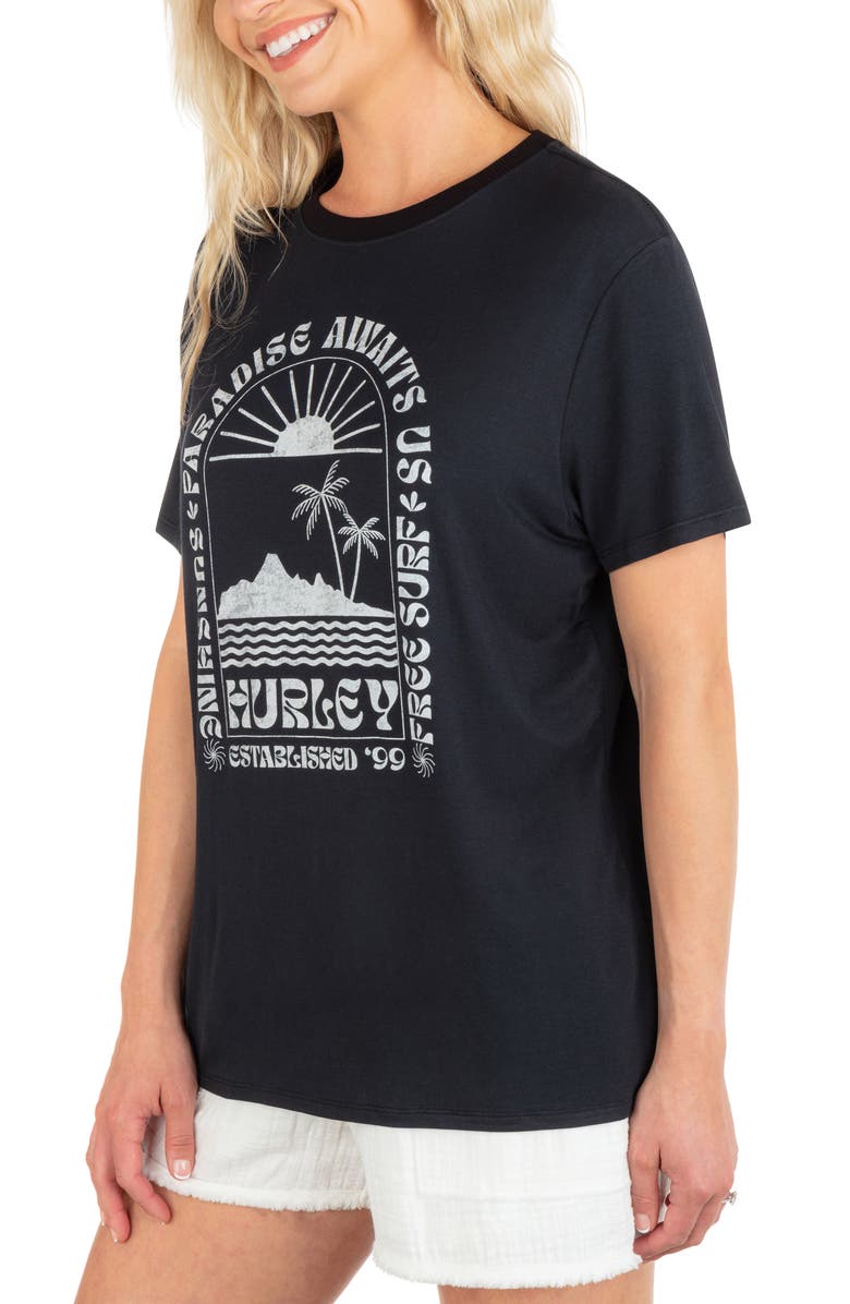 Hurley Paradise Graphic Tee, Alternate, color, 