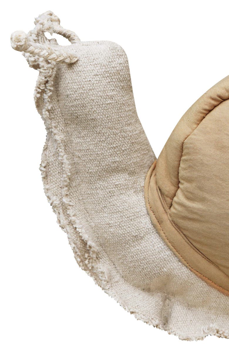 Lorena Canals Lazy Snail Cushion, Alternate, color, Natural Honey