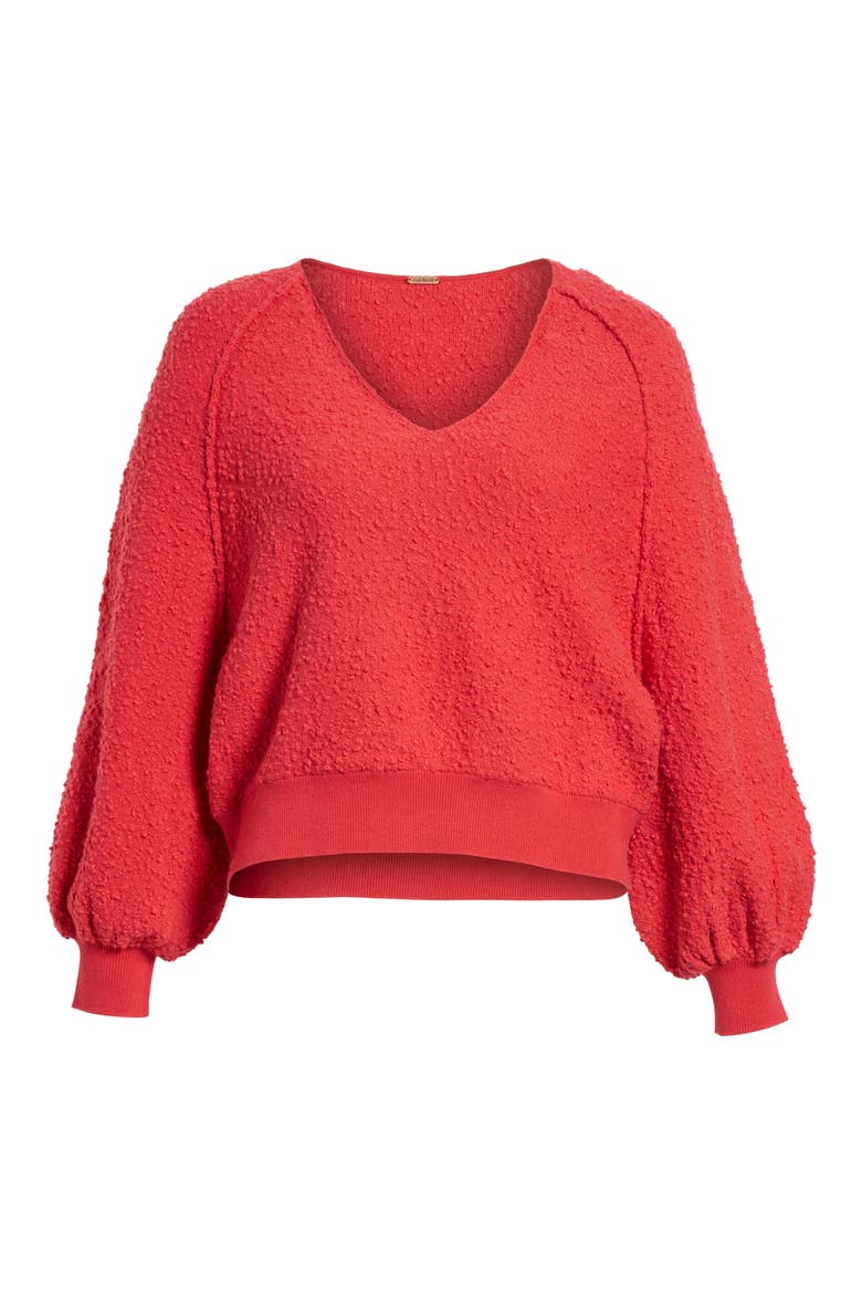 Found My Friend Sweater, Alternate, color, RED