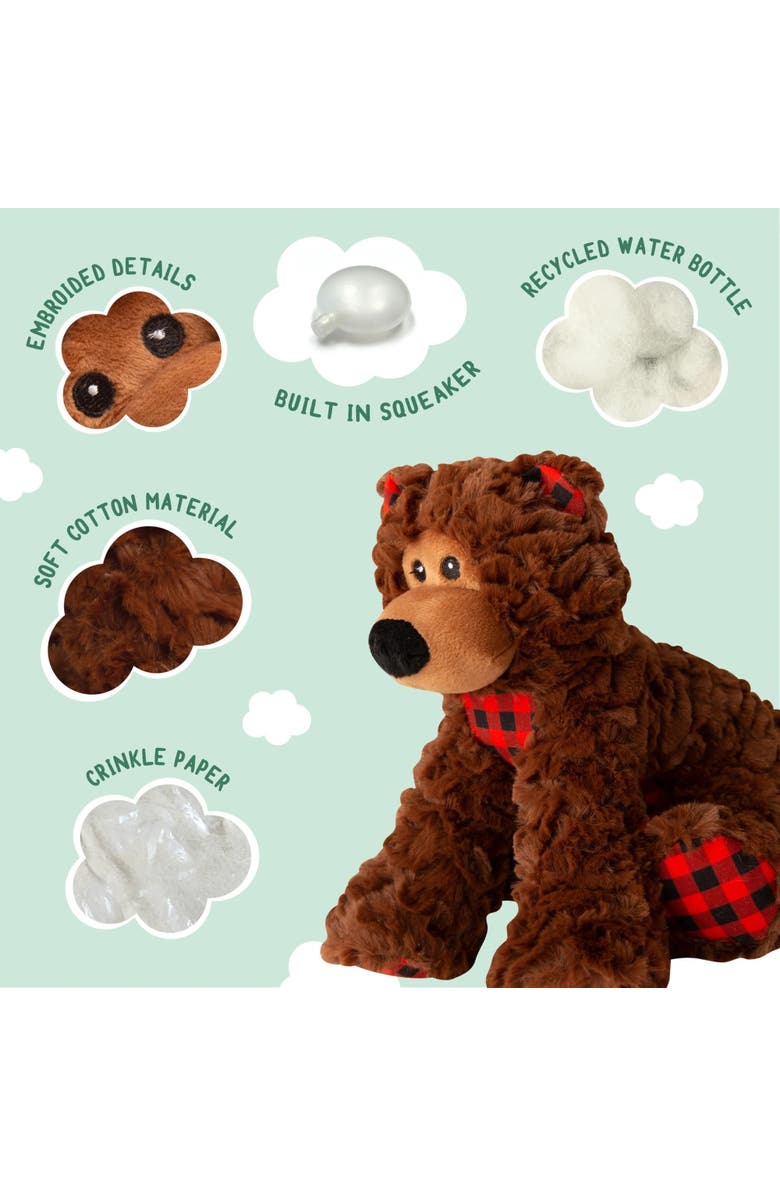 SnugArooz Plush Dog Toy, Alternate, color, Brown