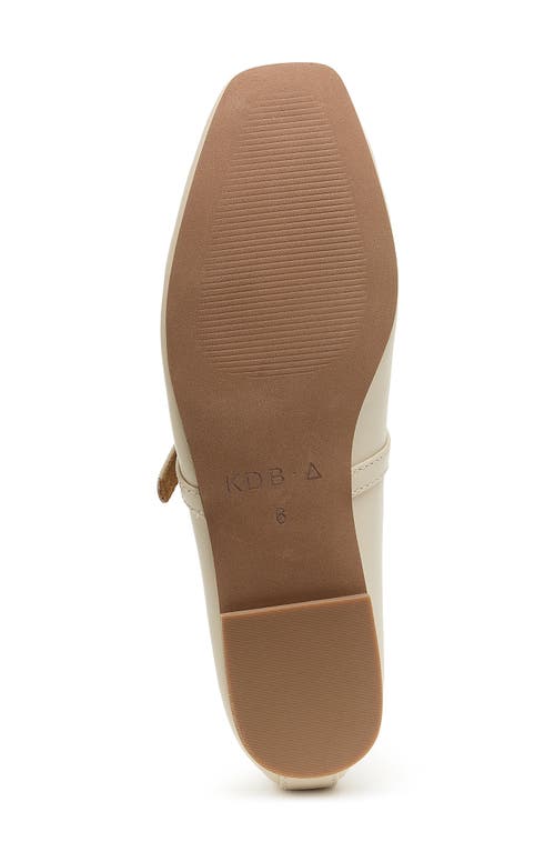 Kelsi Dagger Brooklyn Ferry Mary Jane Loafers In Sand