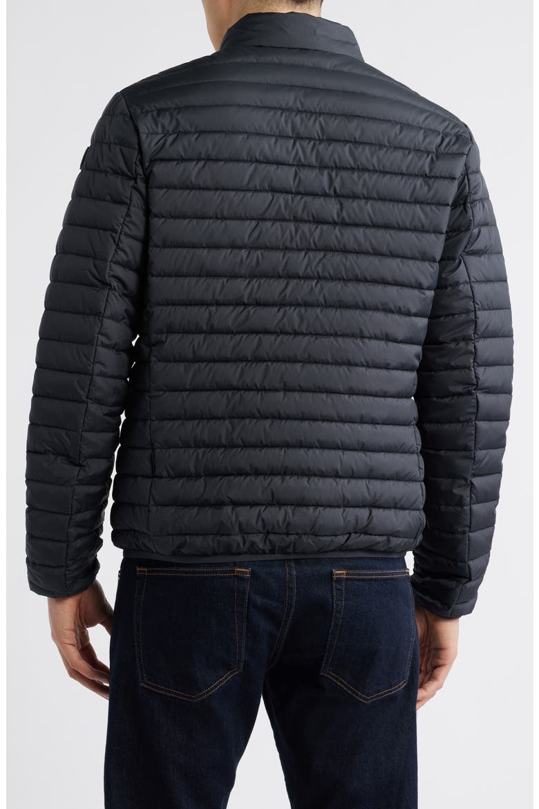 Cole Quilted Puffer Jacket, Alternate, color, BLACK