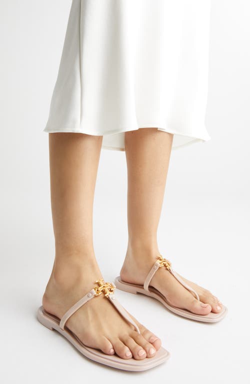Tory Burch Roxanne Jelly Thong Sandal In Pink