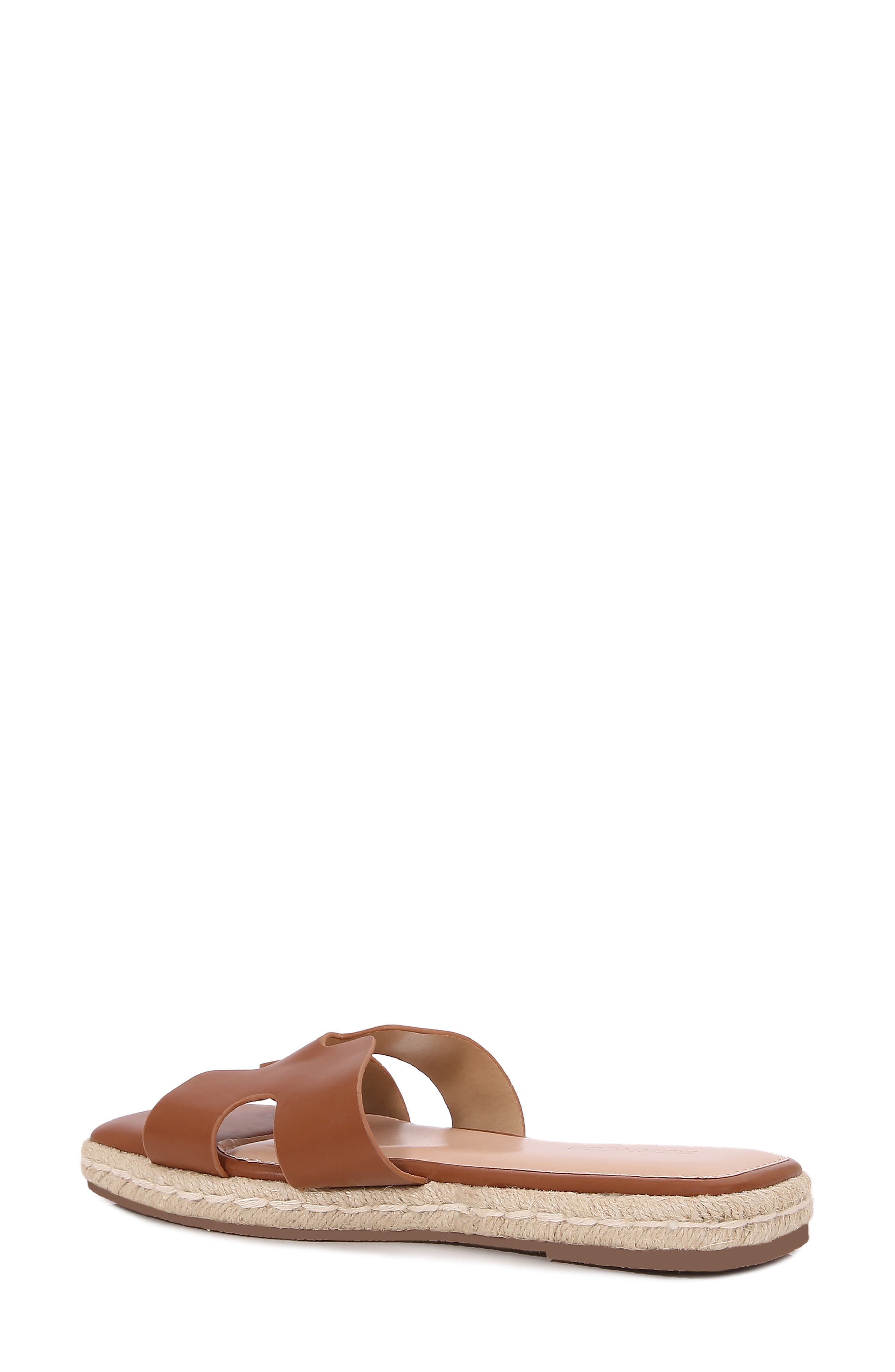 Kendra Espadrille Slide Sandal, Alternate, color, BROWN