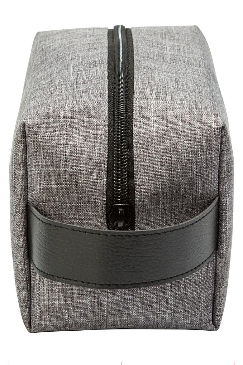 Monogram Dopp Travel Kit, Alternate, color, GREY