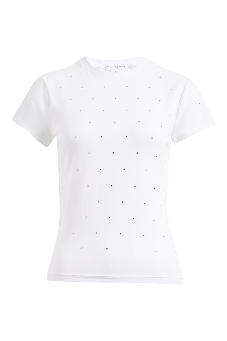 Crystal Baby Tee, Alternate, color, WHITE001