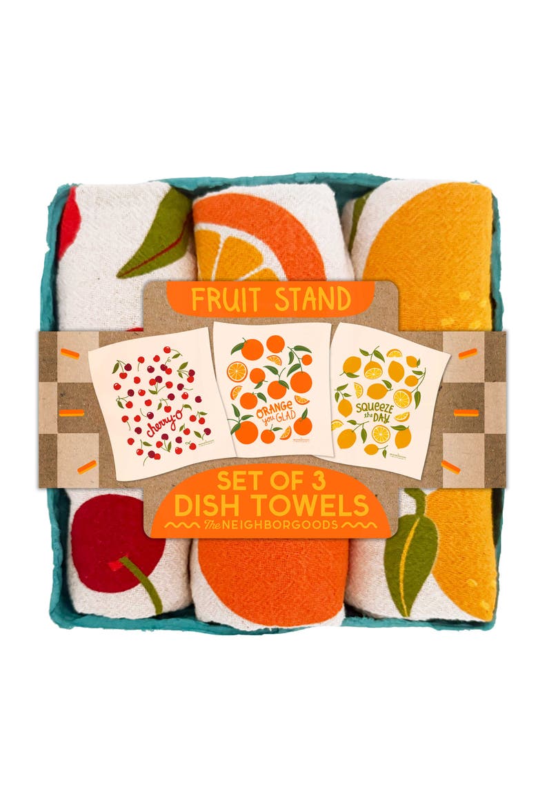 Fruit Stand - Dish Towel Set of 3, Main, color, No Color