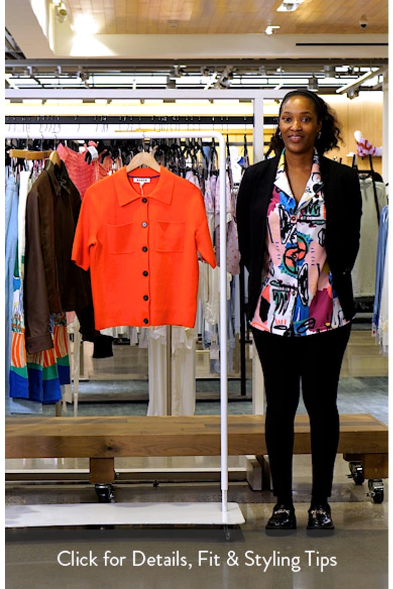 Knit Button-up Top video