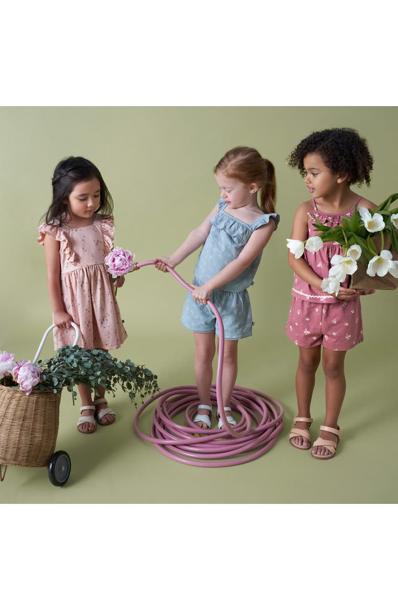 Modern Moments<sup>™</sup> by Gerber Ruffle Top and Shorts Set, Alternate, color, Rose Bouquet