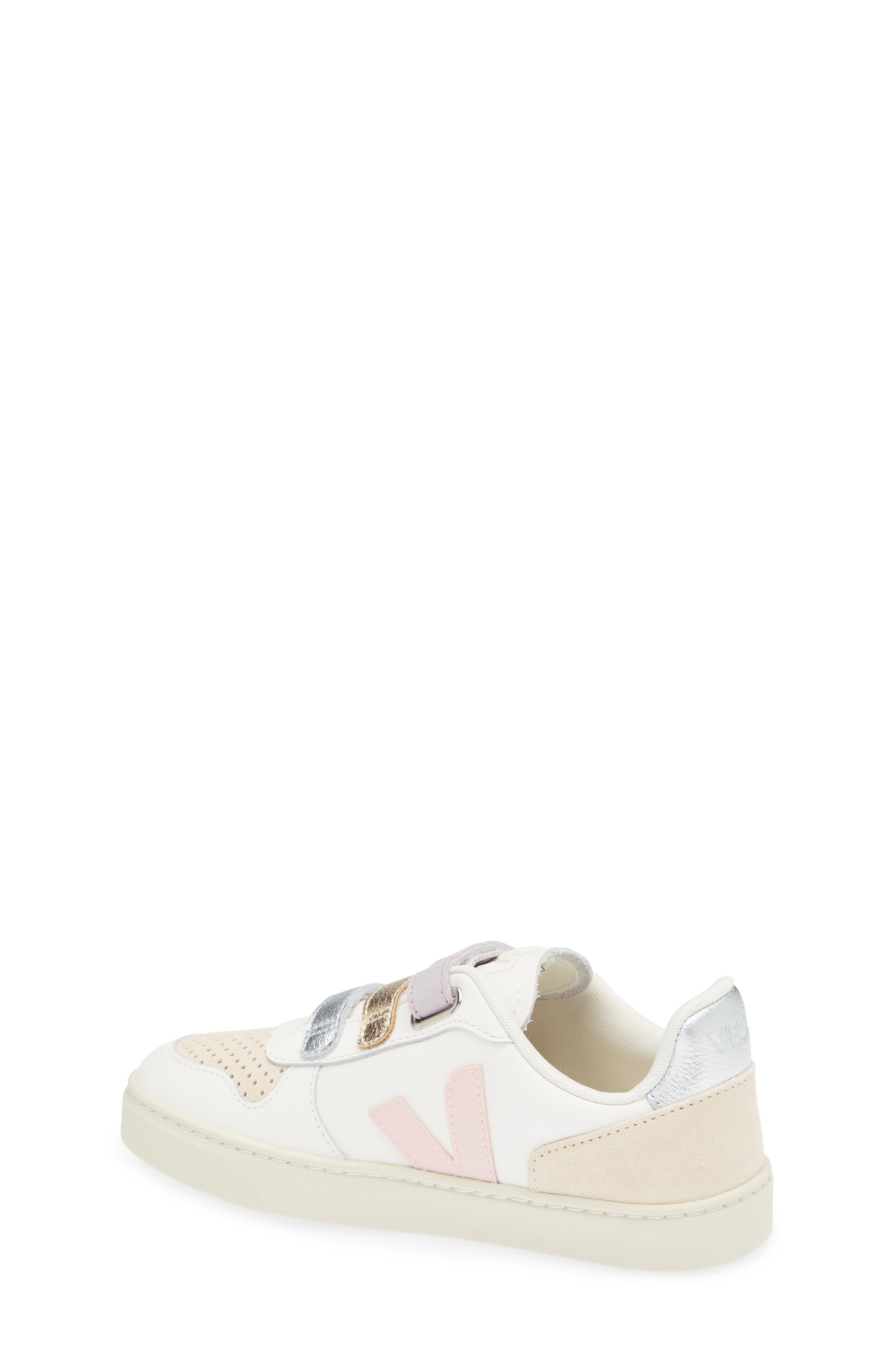 Kids' V-10 White Petale Sneaker, Alternate, color, WHITE PETALE