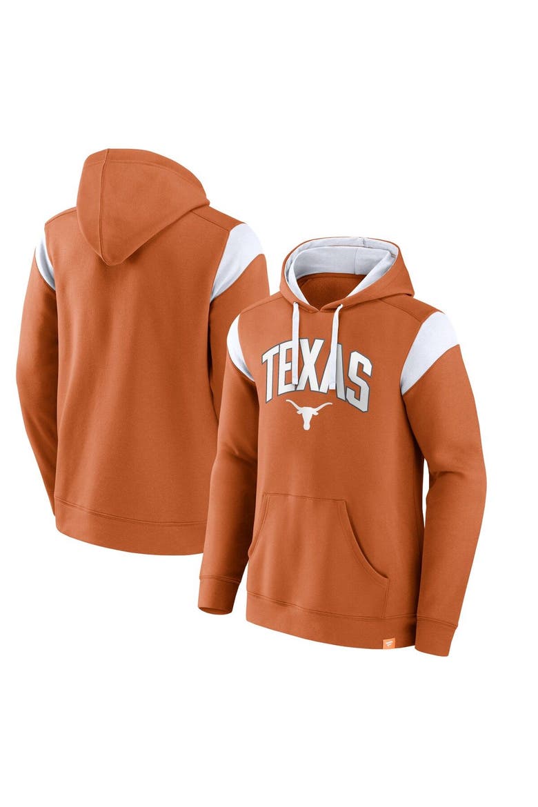 Men's Fanatics Branded Texas Orange Texas Longhorns Game Over Pullover Hoodie, Main, color, Burnt Orange