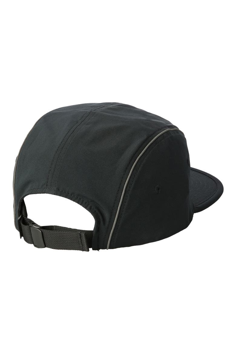 Yogger Strapback Baseball Cap, Alternate, color, BLACK