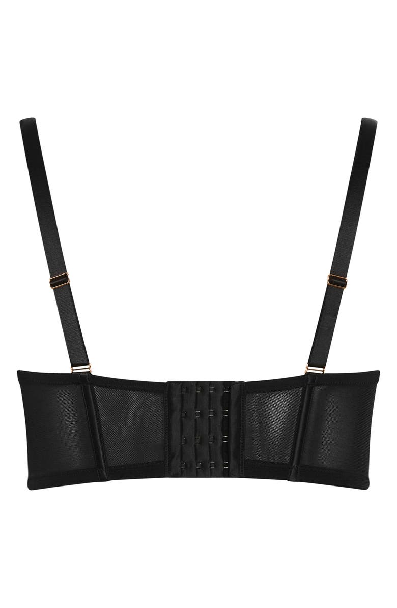 City Chic Arabella Longline Underwire Bra, Alternate, color, 