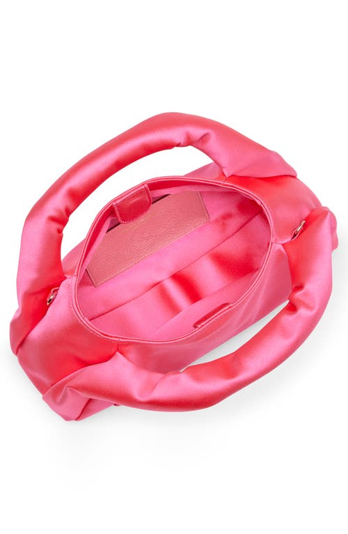 Stuart Weitzman The Moda Mini Satin Top-handle Bag