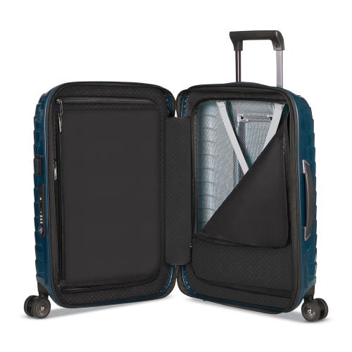 Samsonite Proxis Global Carry-on Hardside Tsa Friendly Spinner In Petrol Blue