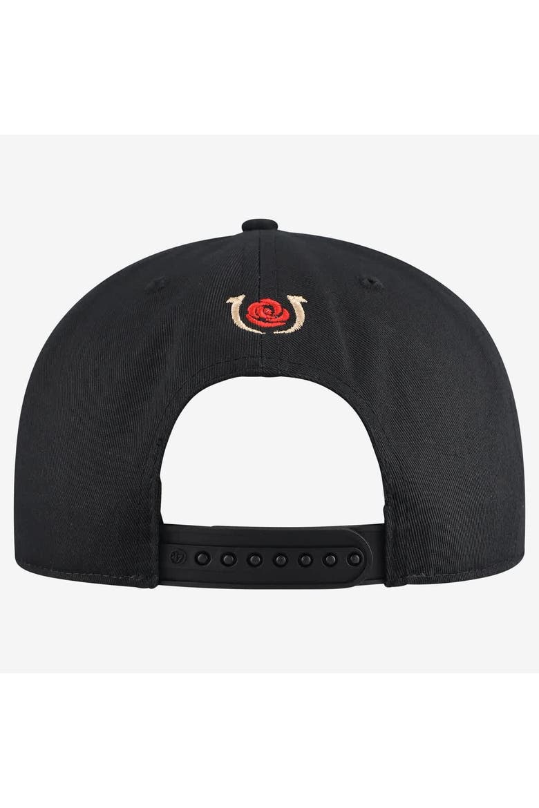 Unisex Barstool Golf x '47 Black Kentucky Derby Run For The Roses Trophy Hitch Adjustable Hat, Alternate, color, Black