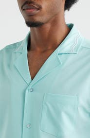 MAVRANS Beach Blue Waves Weekend Camp Shirt